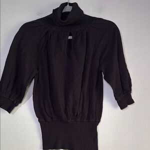 Nine West Jeans Elegant Black Turtleneck Sweater